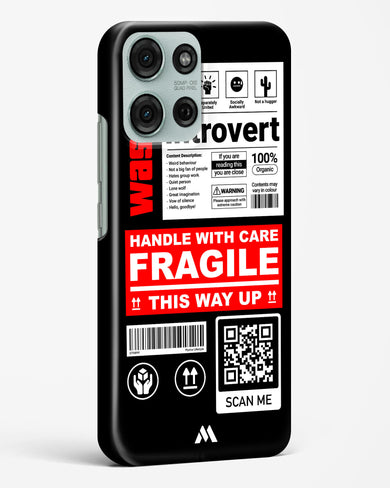 Fragile Hard Case Phone Cover (Motorola)
