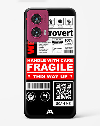 Fragile Hard Case Phone Cover (Motorola)