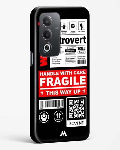 Fragile Hard Case Phone Cover (Oppo)