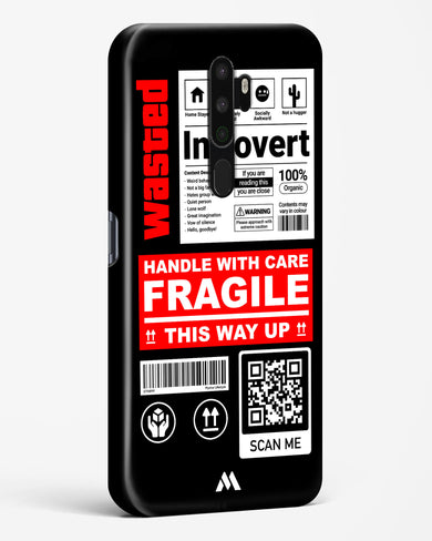 Fragile Hard Case Phone Cover (Oppo)