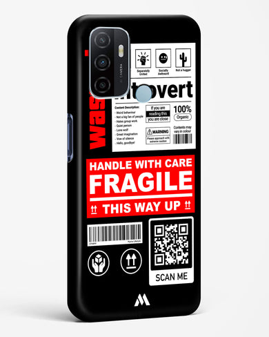 Fragile Hard Case Phone Cover (Oppo)