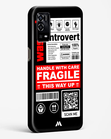 Fragile Hard Case Phone Cover (Oppo)