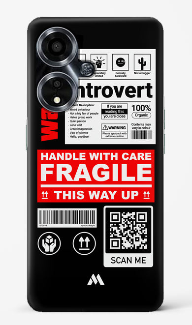 Fragile Hard Case Phone Cover (Oppo)