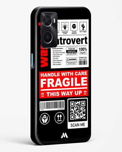 Fragile Hard Case Phone Cover (Oppo)