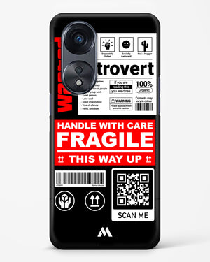 Fragile Hard Case Phone Cover (Oppo)