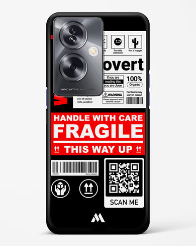 Fragile Hard Case Phone Cover (Oppo)