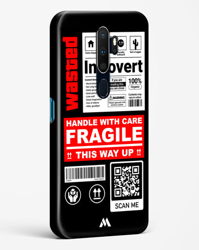 Fragile Hard Case Phone Cover (Oppo)