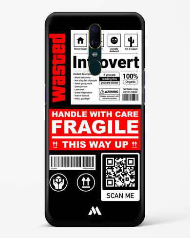 Fragile Hard Case Phone Cover (Oppo)