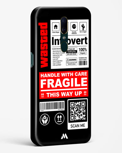 Fragile Hard Case Phone Cover (Oppo)