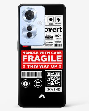 Fragile Hard Case Phone Cover (Oppo)