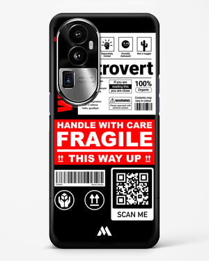 Fragile Hard Case Phone Cover (Oppo)