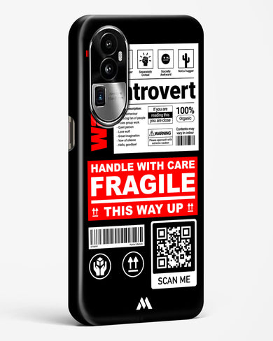 Fragile Hard Case Phone Cover (Oppo)