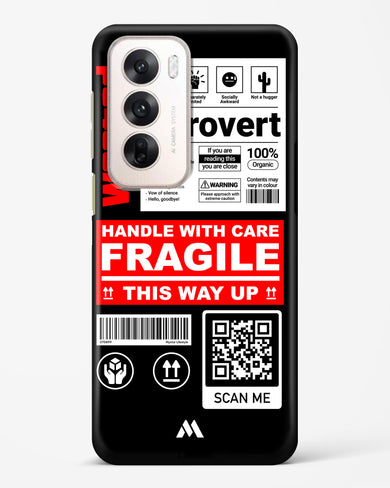 Fragile Hard Case Phone Cover (Oppo)