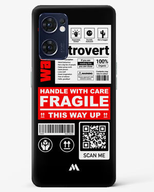 Fragile Hard Case Phone Cover (Oppo)