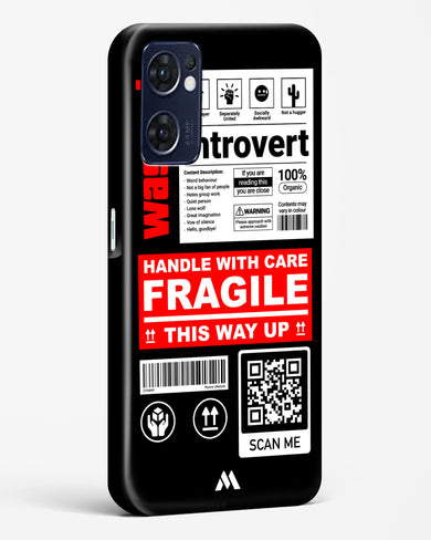 Fragile Hard Case Phone Cover (Oppo)