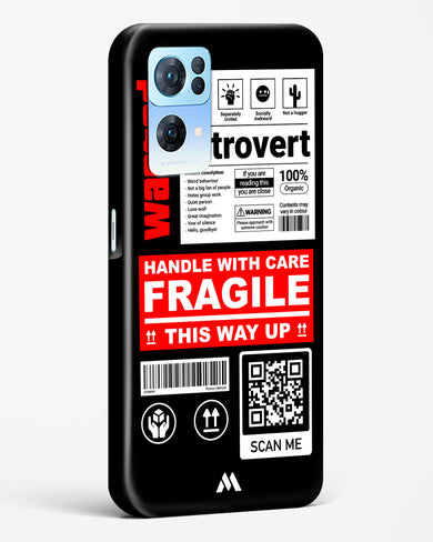 Fragile Hard Case Phone Cover (Oppo)