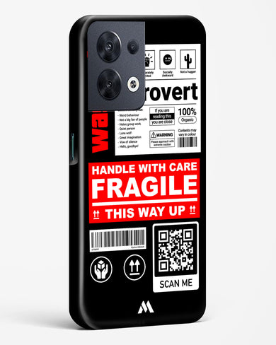 Fragile Hard Case Phone Cover (Oppo)