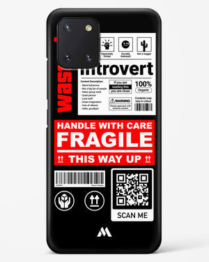 Fragile Hard Case Phone Cover (Samsung)