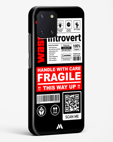 Fragile Hard Case Phone Cover (Samsung)