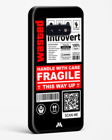 Fragile Hard Case Phone Cover (Samsung)