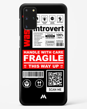 Fragile Hard Case Phone Cover (Samsung)