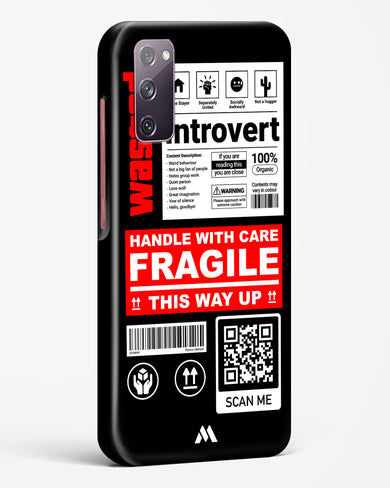 Fragile Hard Case Phone Cover (Samsung)