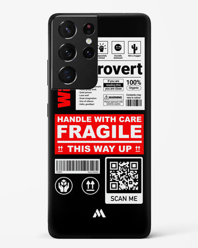 Fragile Hard Case Phone Cover (Samsung)