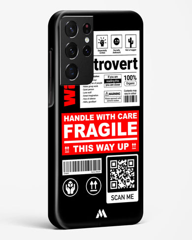 Fragile Hard Case Phone Cover (Samsung)