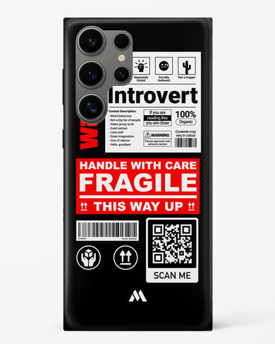 Fragile Hard Case Phone Cover (Samsung)