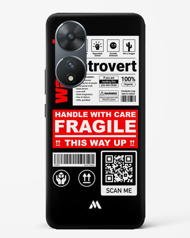 Fragile Hard Case Phone Cover (Vivo)