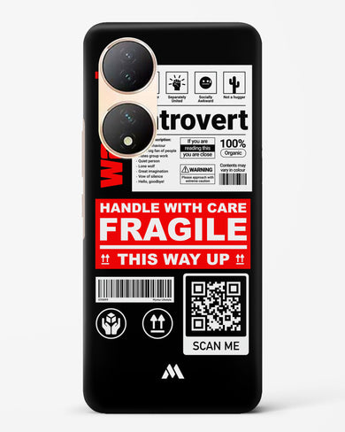 Fragile Hard Case Phone Cover (Vivo)