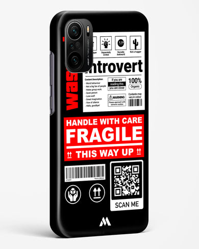 Fragile Hard Case Phone Cover (Xiaomi)