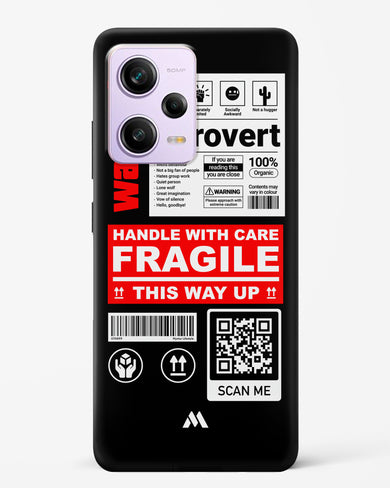 Fragile Hard Case Phone Cover (Xiaomi)