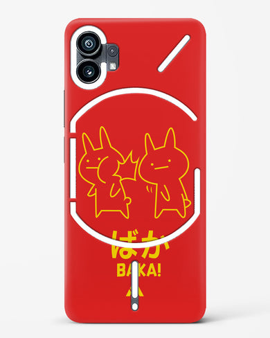 Baka Rabbit Slap Hard Case Phone Cover (Nothing)