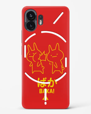 Baka Rabbit Slap Hard Case Phone Cover (Nothing)