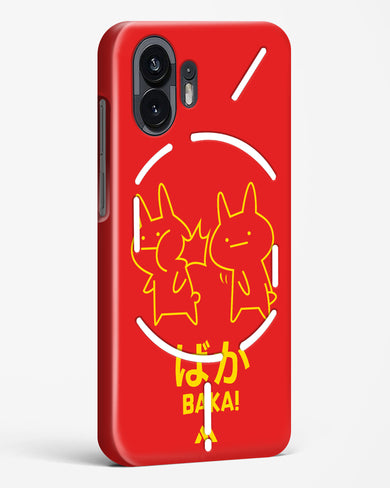 Baka Rabbit Slap Hard Case Phone Cover (Nothing)