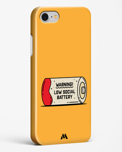 Low Social Battery Hard Case Phone Cover (Apple)