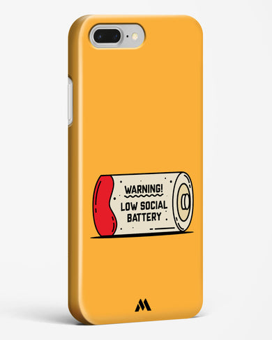 Low Social Battery Hard Case Phone Cover (Apple)