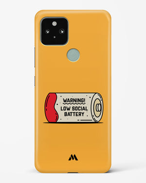 Low Social Battery Hard Case Phone Cover (Google)