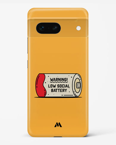 Low Social Battery Hard Case Phone Cover (Google)