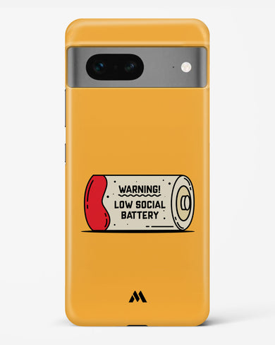 Low Social Battery Hard Case Phone Cover (Google)