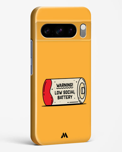 Low Social Battery Hard Case Phone Cover (Google)