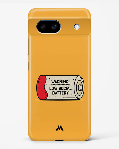 Low Social Battery Hard Case Phone Cover (Google)