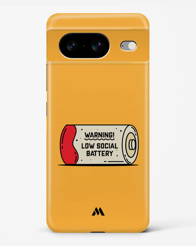 Low Social Battery Hard Case Phone Cover (Google)