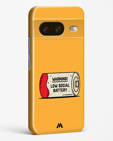 Low Social Battery Hard Case Phone Cover (Google)