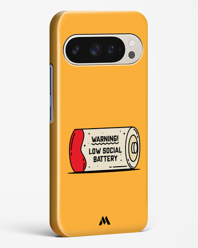 Low Social Battery Hard Case Phone Cover (Google)