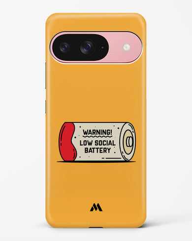 Low Social Battery Hard Case Phone Cover (Google)