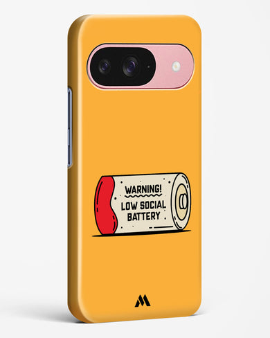 Low Social Battery Hard Case Phone Cover (Google)