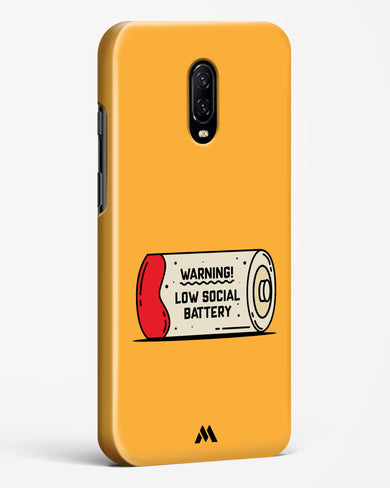 Low Social Battery Hard Case Phone Cover (OnePlus)