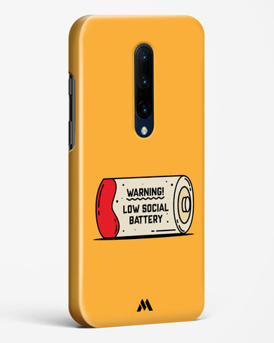 Low Social Battery Hard Case Phone Cover (OnePlus)